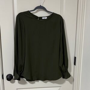 Dark Loden Green Blouse